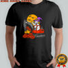 Ghost Excavator Construction Halloween shirt