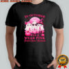 Ghost In october we wear pink breast cancer awareness Halloween shirt