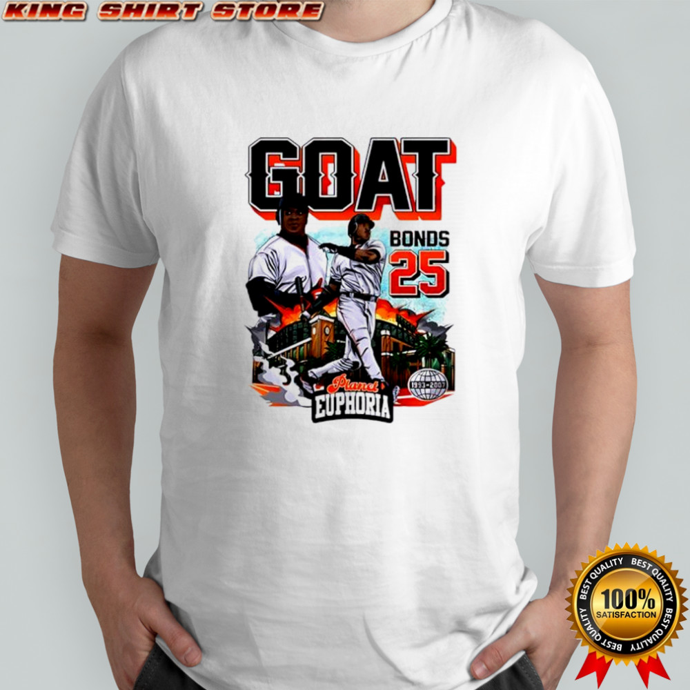 Goat Bonds 25 planet euphoria limited design rare shirt