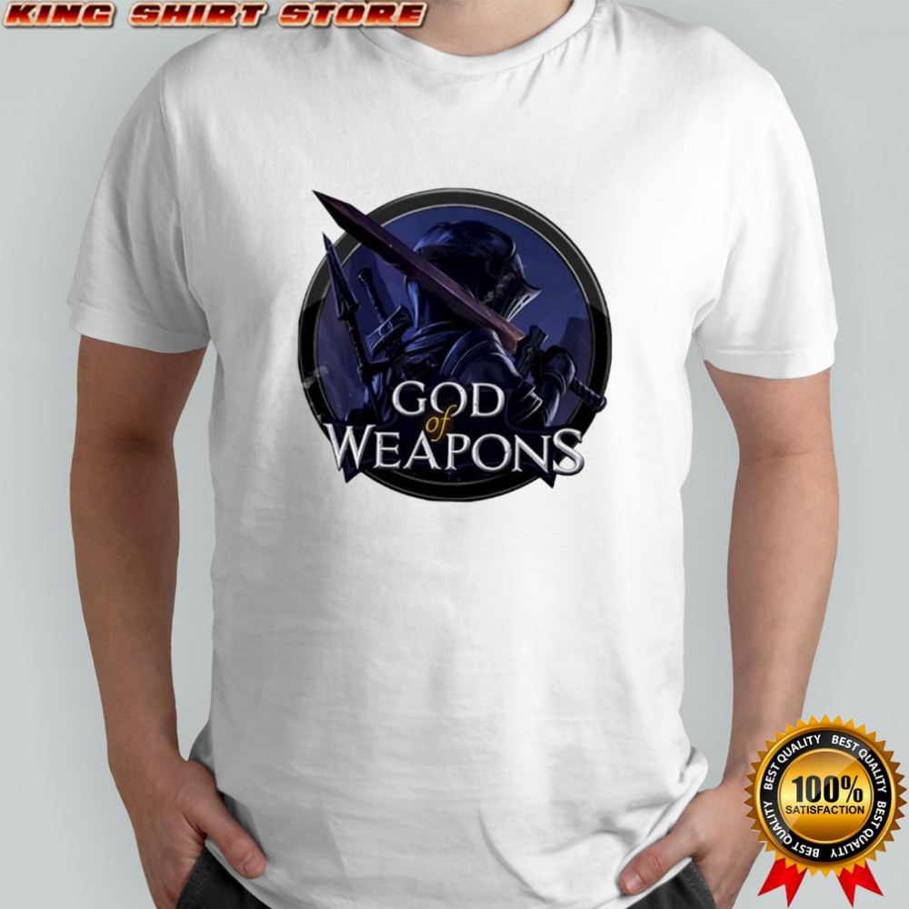 God of Weapons logo shirt