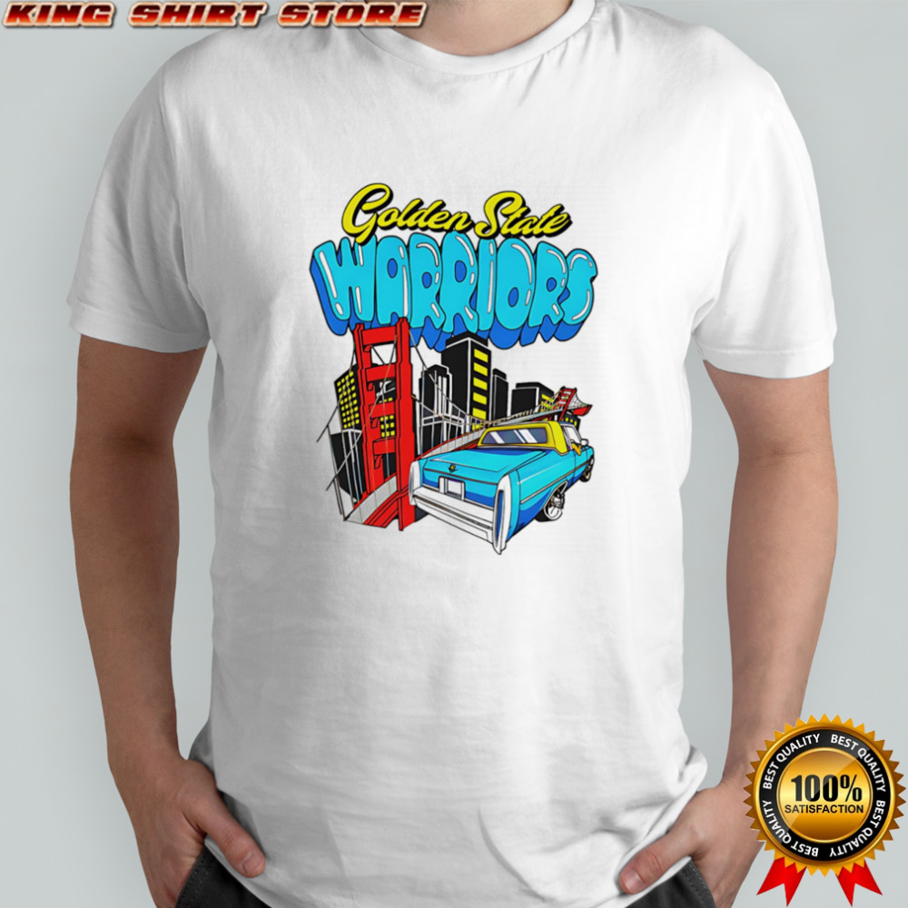 Golden State Warriors graphic cartoon shirt