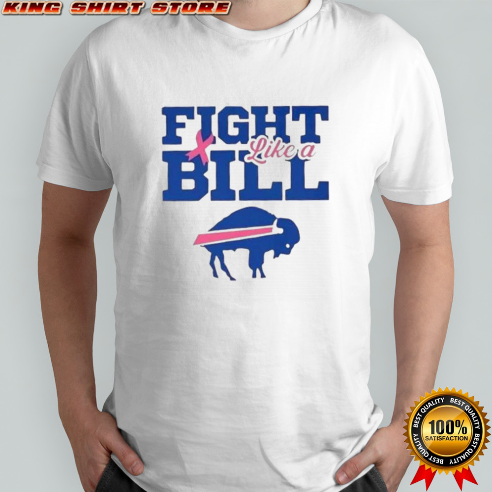Good Breast Cancer Awareness Fight Like A Buffalo Bills T-Shirt Good Breast Cancer Awareness Fight Like A Buffalo Bills T-Shirt