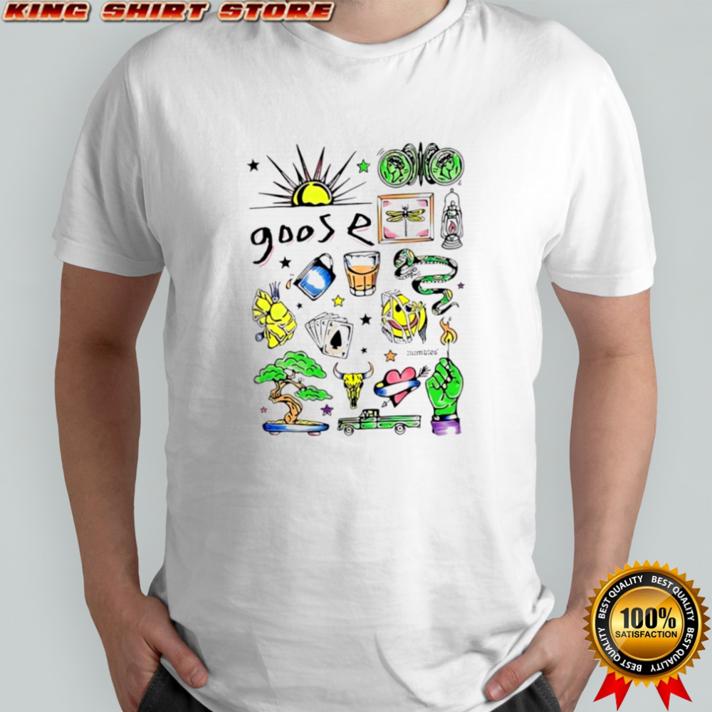 Goose Hand Colored Highlighter shirt