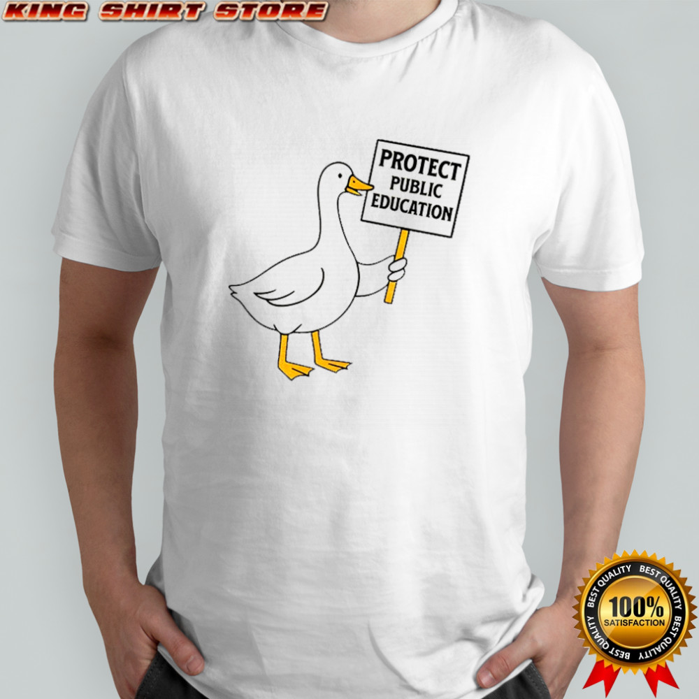 Goose protect public education back to school shirt