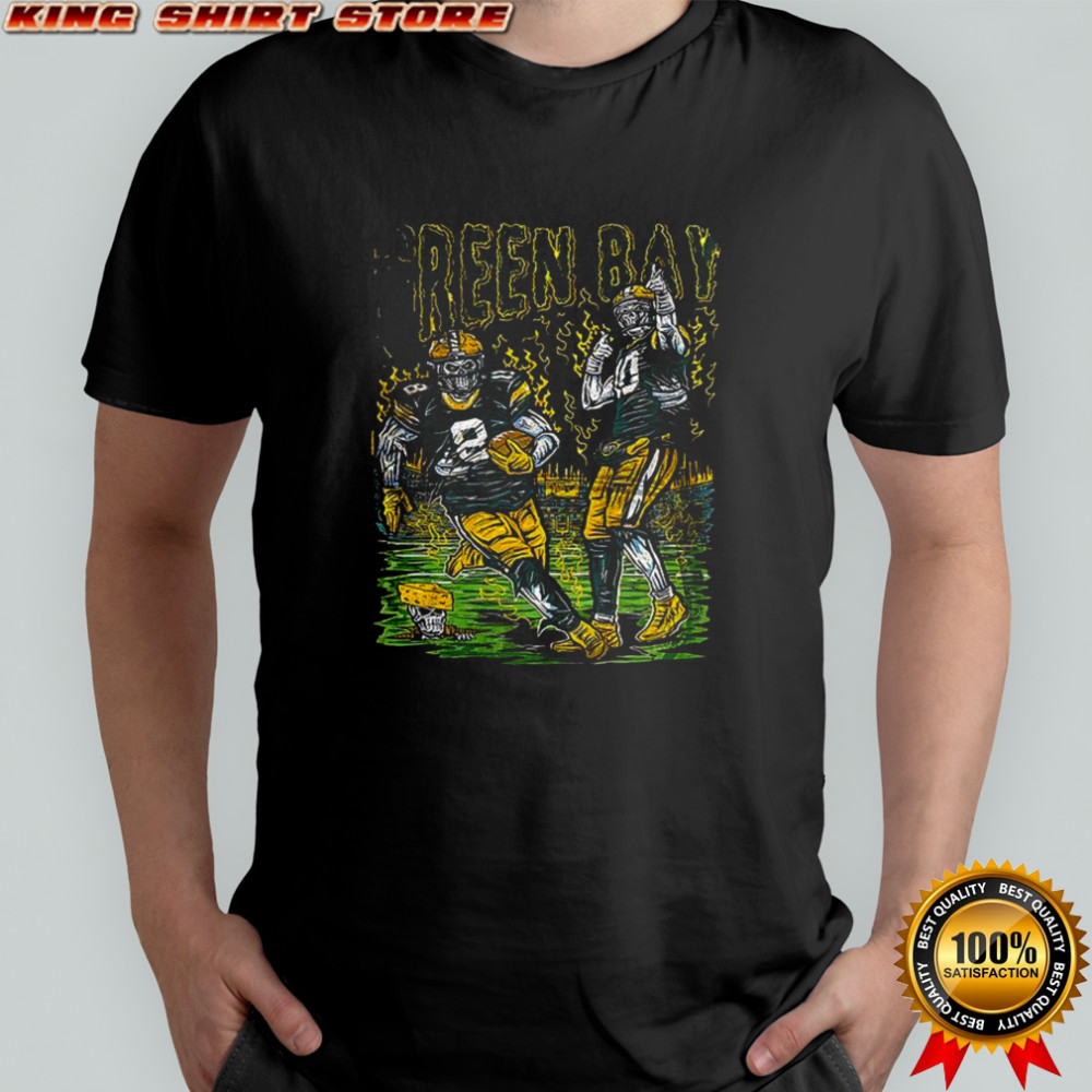 Green Bay Packers Zombie Football Players Halloween Graphic shirt Green Bay Packers Zombie Football Players Halloween Graphic shirt