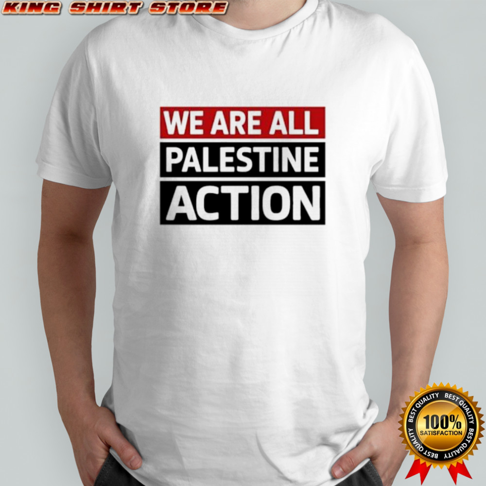 Greta thunberg we are all palestine action bold activist graphic shirt
