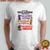 Grinch due to inflation this is my Halloween costume Thanksgiving shirt ugly Christmas sweater shirt