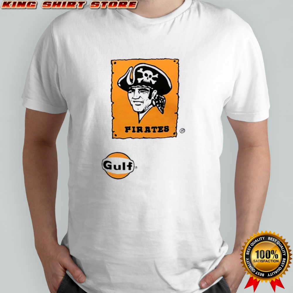Gulf Pirates Cartoon Logo Vintage Fuel and Sports shirt