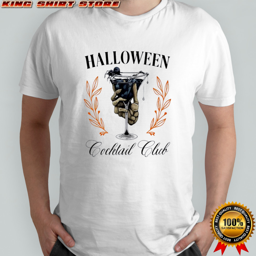 Halloween Cocktail Club Dark Drinks shirt