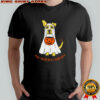 Halloween Ghost Dog tell your dog i said Boo shirt