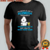 Halloween Snoopy and Woodstock my brain is like a bermuda triangle information goes in shirt