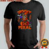 Halloween Spooky And Feral Raccoon Pumpkin Boys Kids shirt