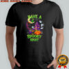 Halloween Witch and Haunted House have a spooky night shirt