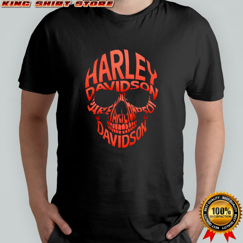 Harley Davidson Motorcycle Apparel skull shirt