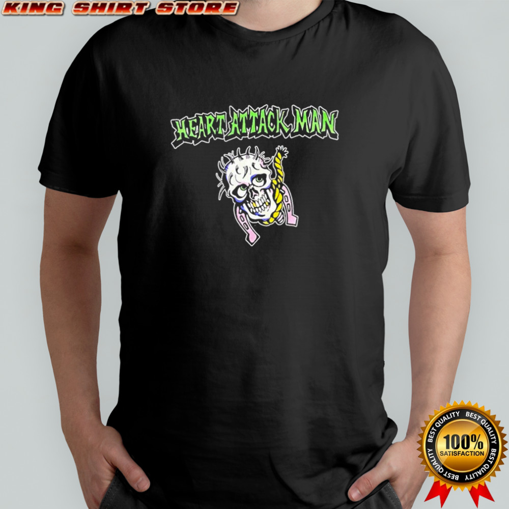 Heart Attack Man Skull Noose T-shirt