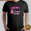 Heartbeat pink out Dallas Cowboys Breast Cancer shirt
