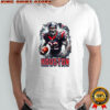 Houston Texans football skeleton horror shirt