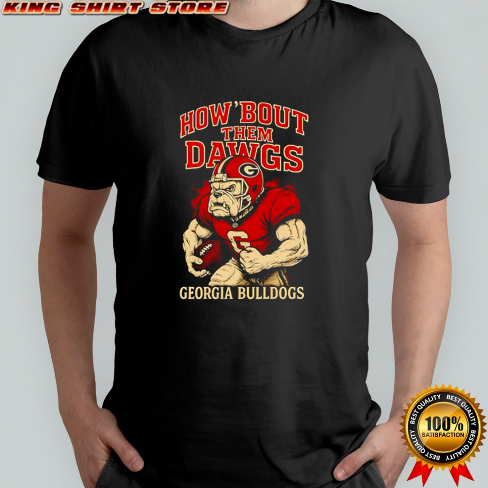 How ’bout them dawgs Georgia Bulldogs Football mascot shirt