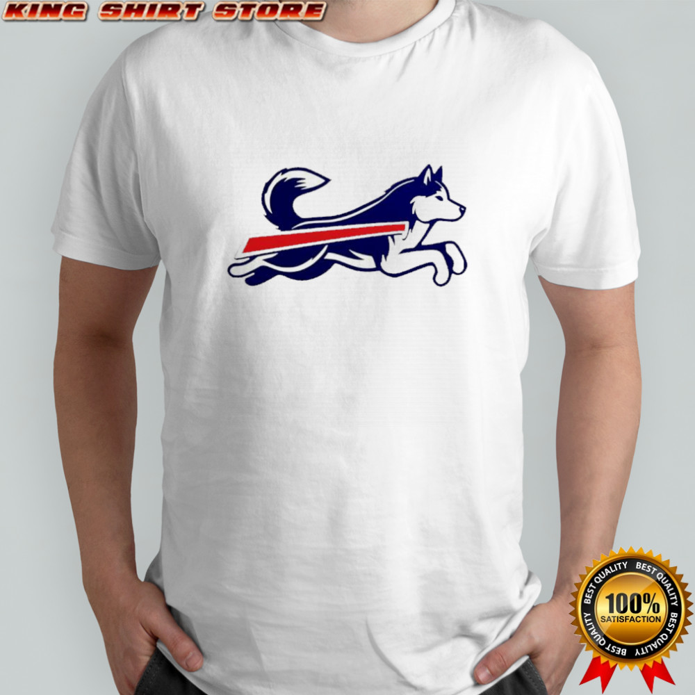 Husky Buffalo Bulls football retro style shirt