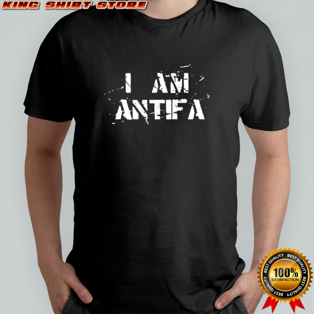 I am antifa shirt
