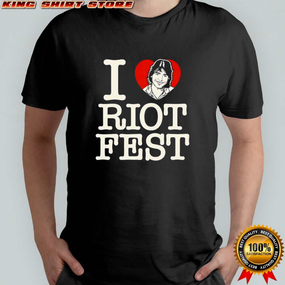 I love riot fest 2025 shirt