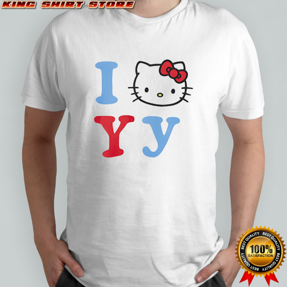 I love YY Hello Kitty shirt
