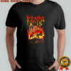 Ice Nine Kills monters fiery halloween shirt