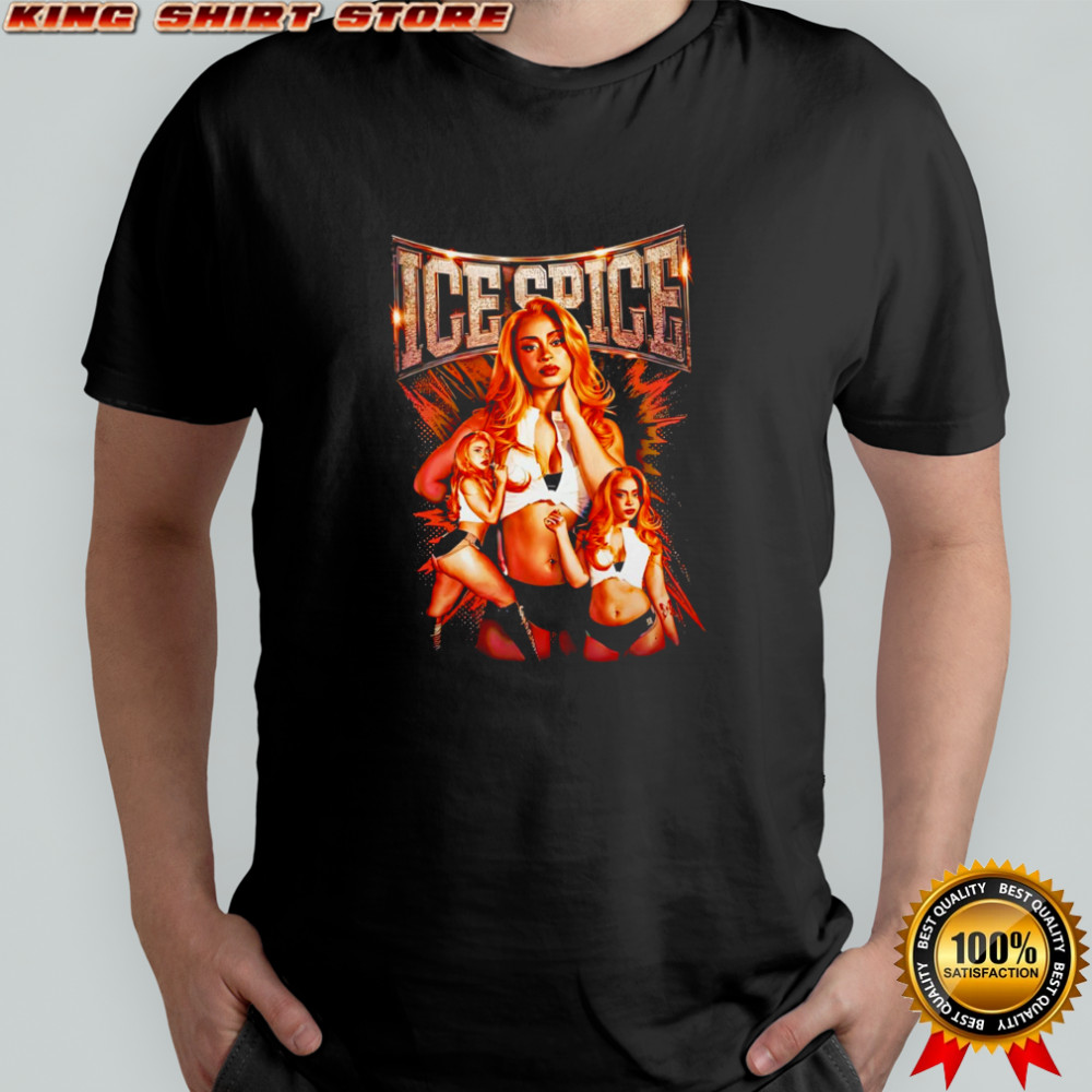 Ice Spice American Rapper and Songwriter graphic shirt