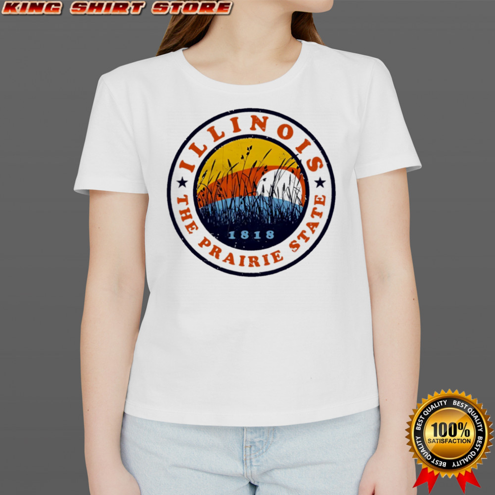Illinois The Prairie State sunset shirt