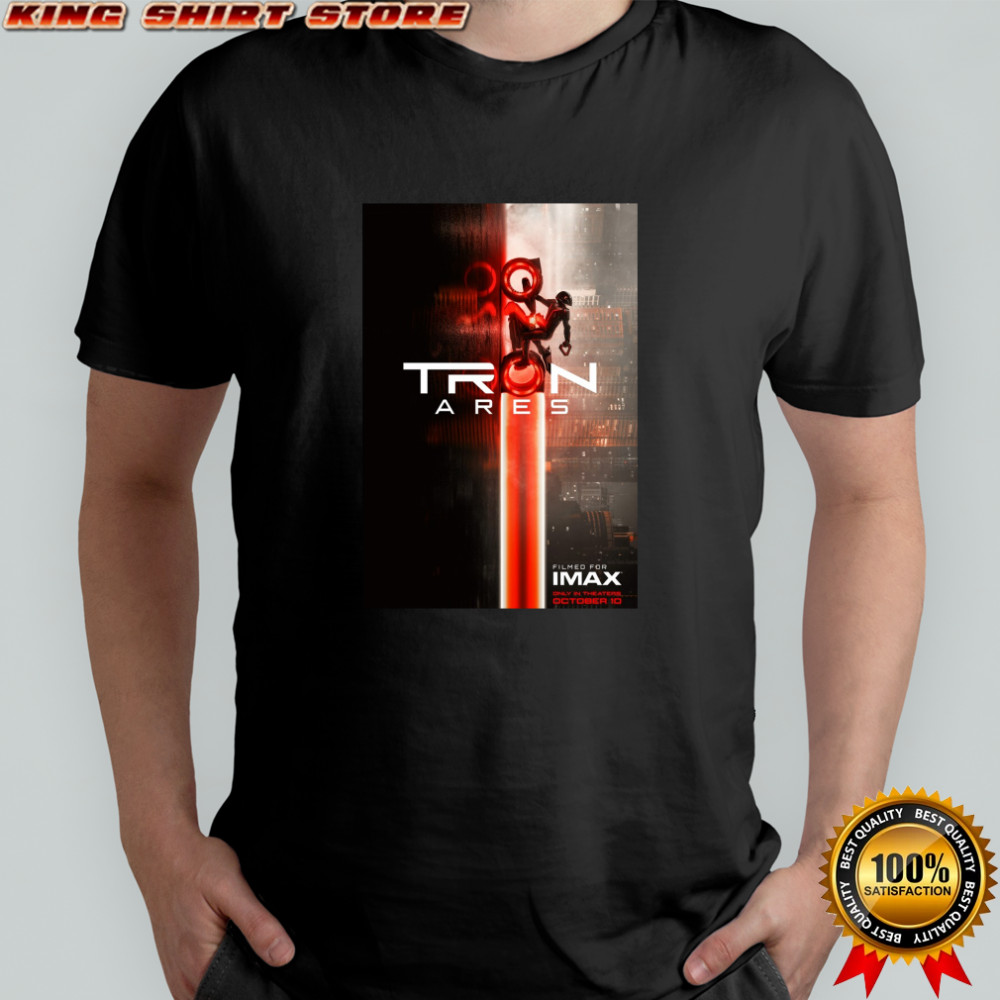 IMAX For Tron Ares Only In Theaters On October 10 2025 T-Shirt