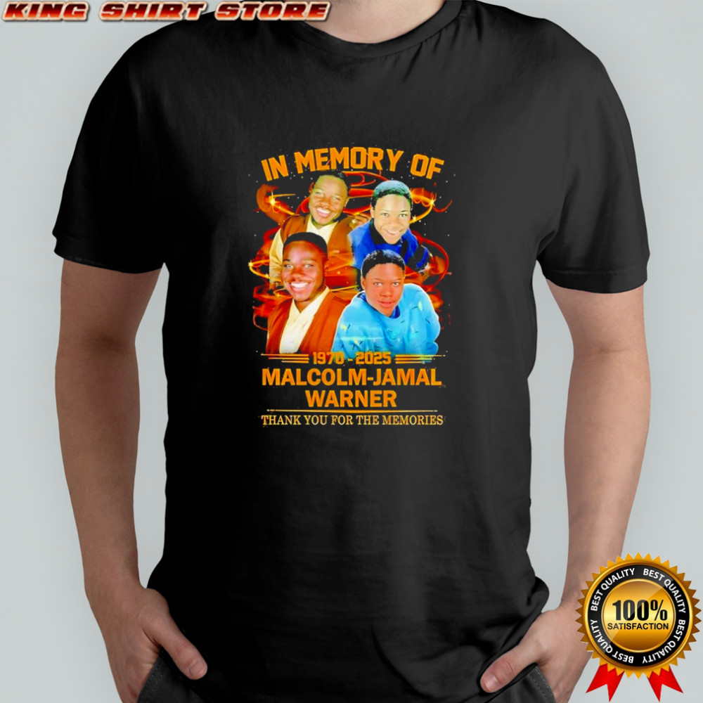 In memory of 1970-2025 Malcolm Jamal Warner shirt
