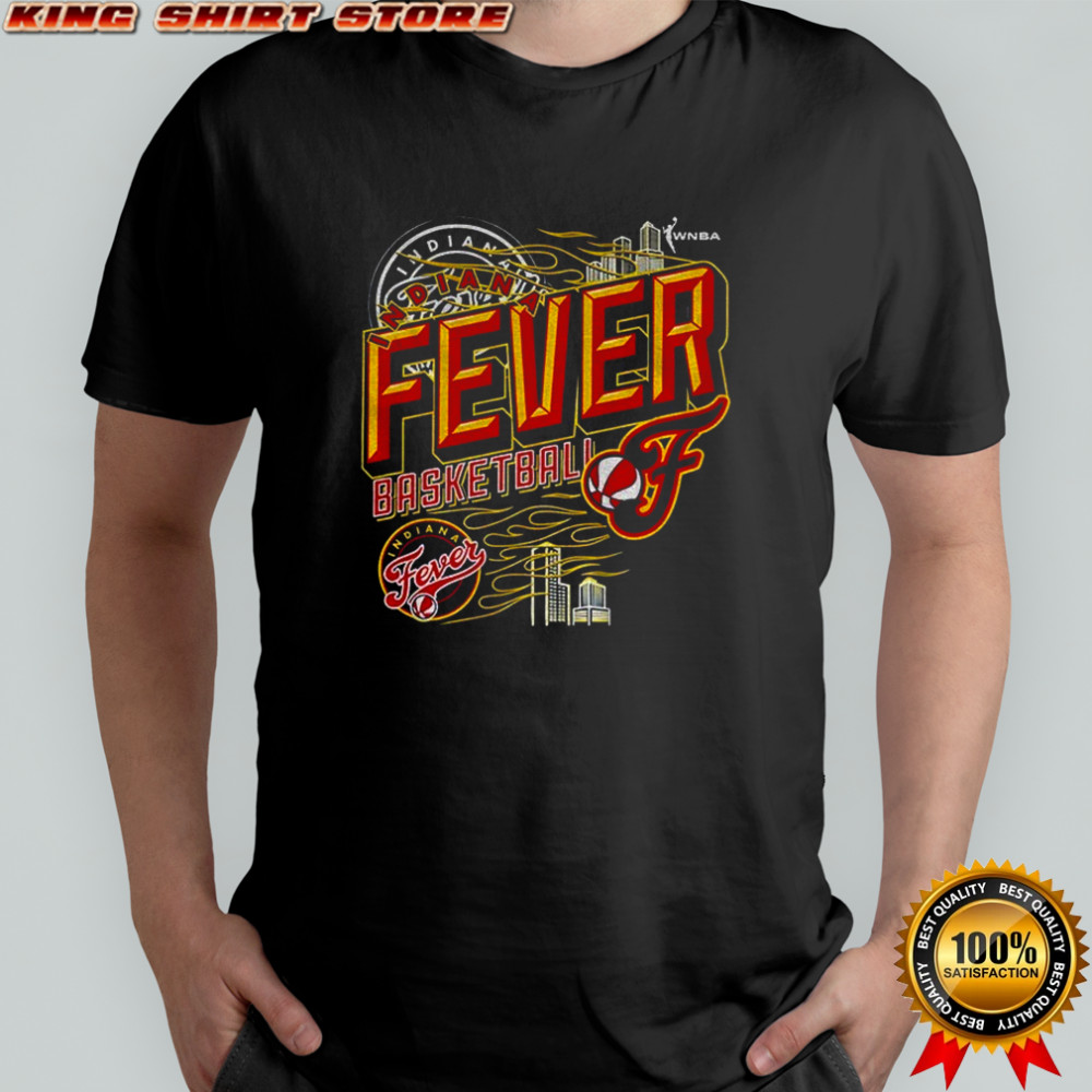 Indiana Fever Basketball WNBA City Skyline 2025 shirt
