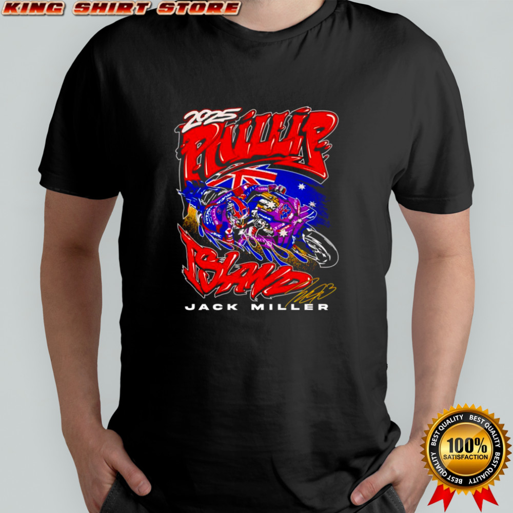 Jack MIller 2025 Phillip Island shirt