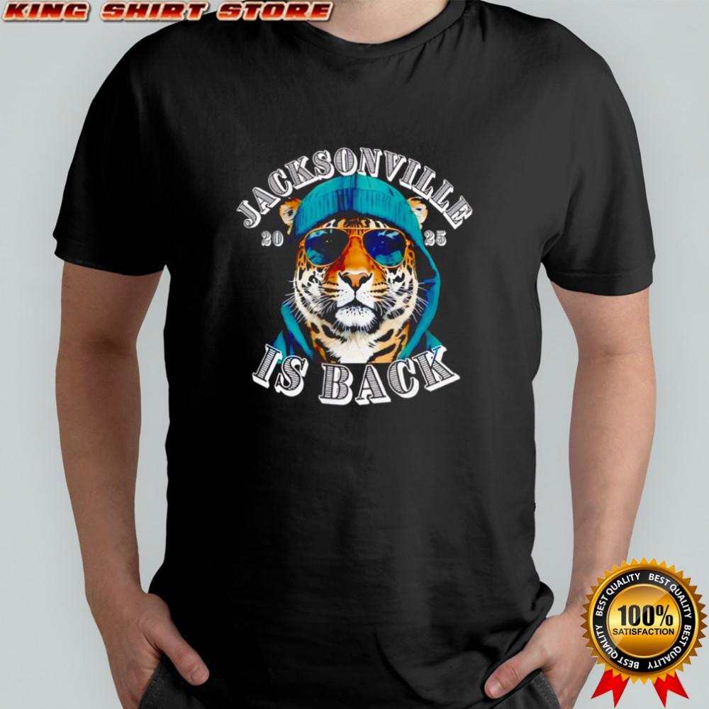 Jacksonville Is Back 2025 Jaguars Animal Wearing Hoodie shirt Jacksonville Is Back 2025 Jaguars Animal Wearing Hoodie shirt