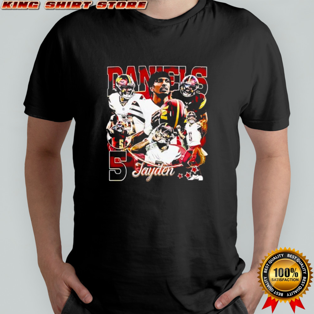 Jayden Daniels Washington Commanders Player Football shirt