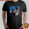 Jimmy Kimmel Stephen Colbert and Seth Meyers fighting American flag shirt