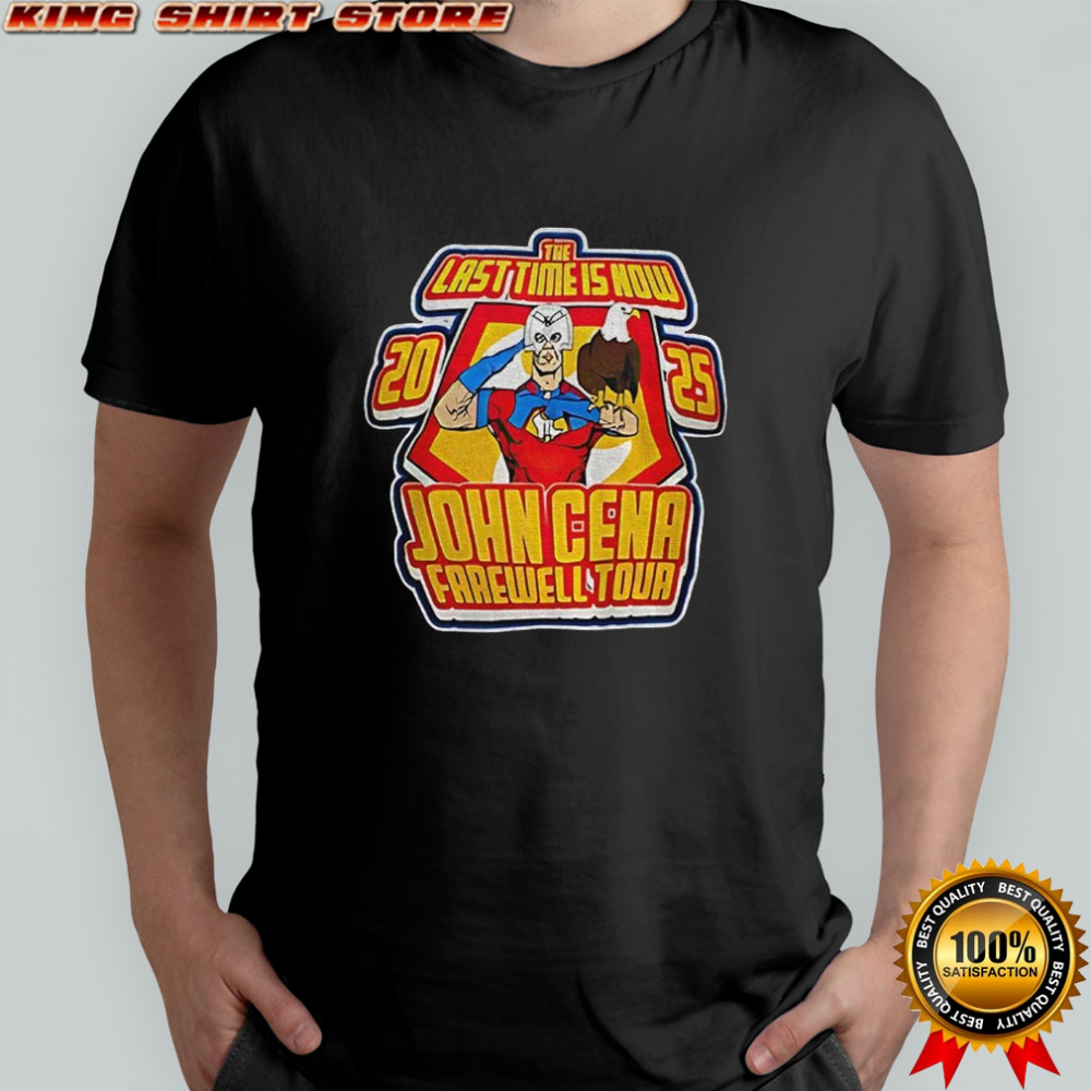 John Cena Farewell Tour The Last Time Is Now 2025 shirt