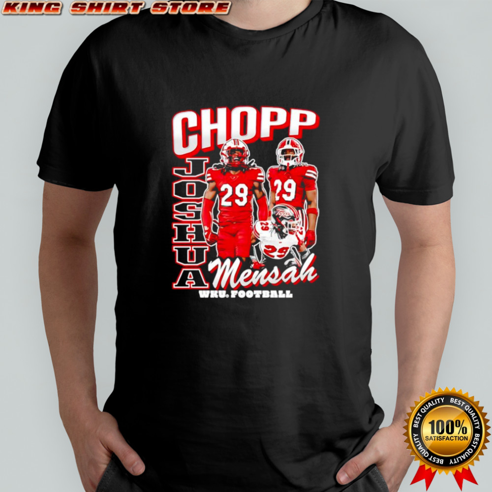Joshua Mensah Chopp WKU football shirt
