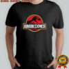 Jurassic Express style Jurassic Park logo shirt