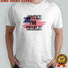 Justice for Charlie Kirk USA flag Rest in peace shirt