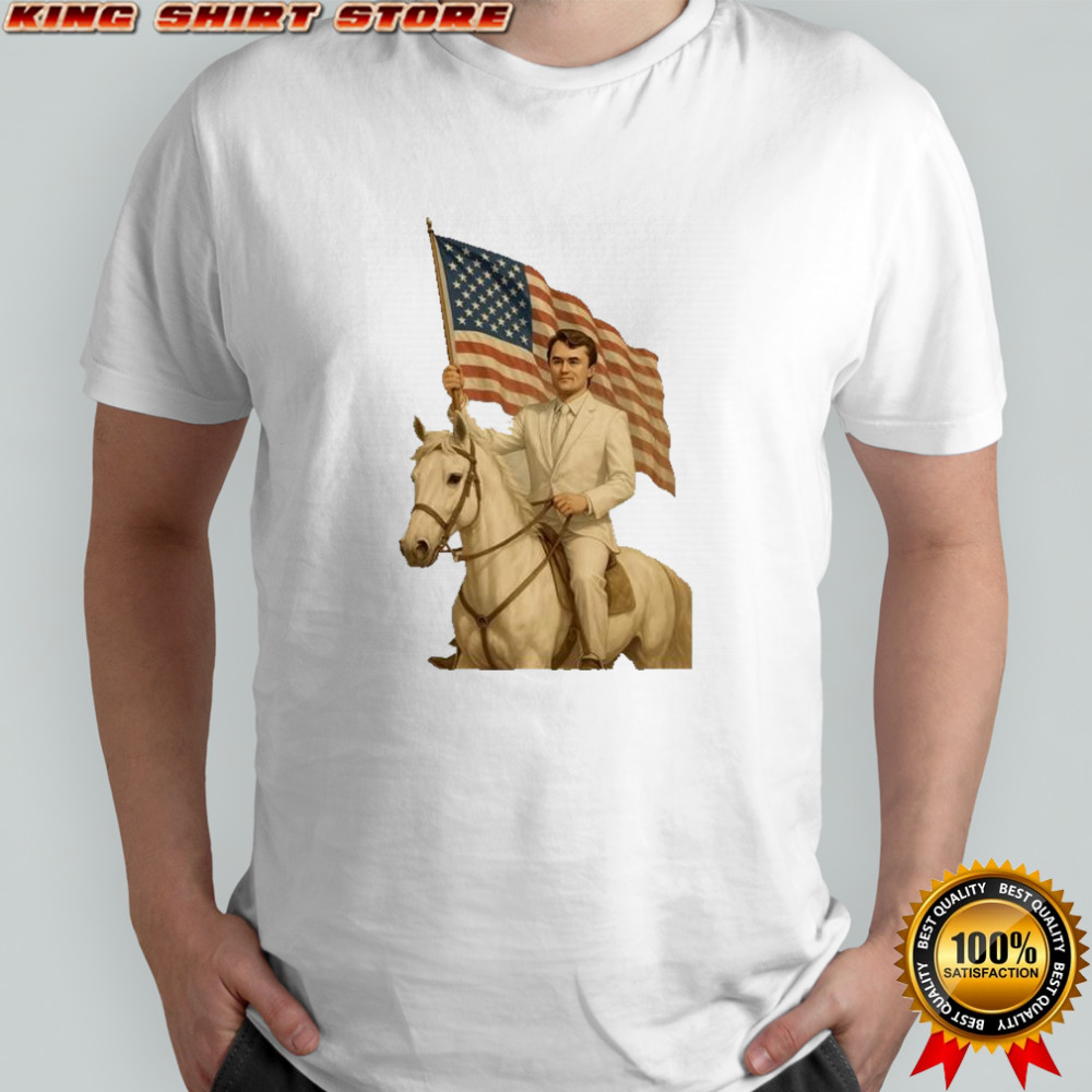 Justice for Charlie Kirk USA flag shirt