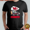 Kansas City Chiefs Bluey Bandit Heeler Chilli Heeler Aunt Trixie Heeler shirt