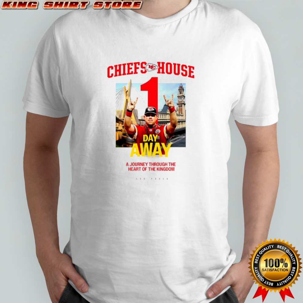 Kansas City Chiefs house day away Sao Paulo shirt