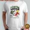 Kansas City Chiefs vs Philadelphia Eagles Super Bowl 2025 mascot shirt