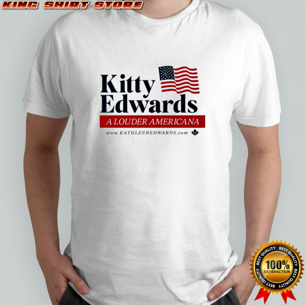 Kathleen Edwards A Louder Americana Flag T-shirt