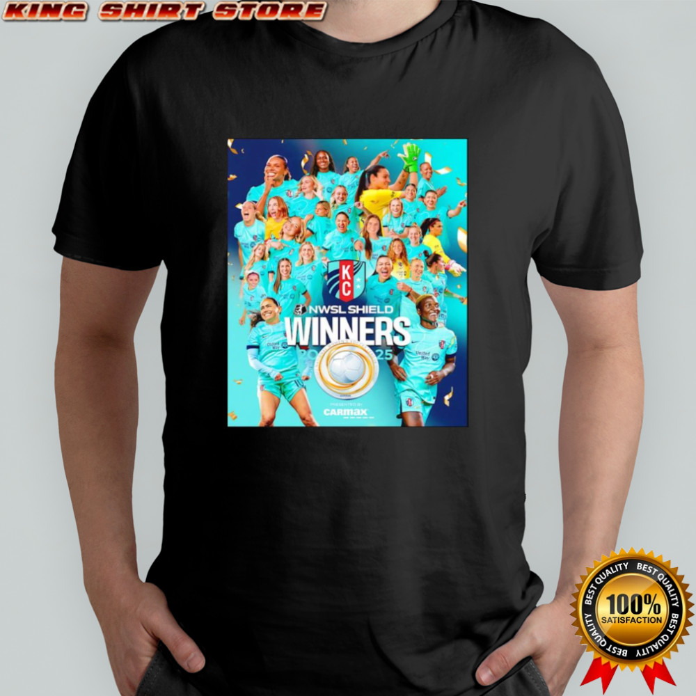 KC Current NWSL Shield winners 2025 shirt