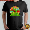 Kermit The Frog Vintage Retro Stripes Muppets shirt