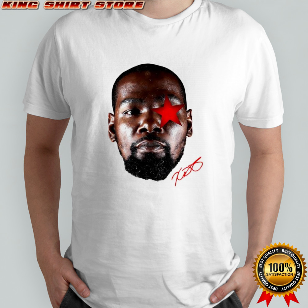 Kevin Durant star big head signature shirt
