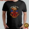 Kirk Shooter Land of the Free Home of the Brave shirt