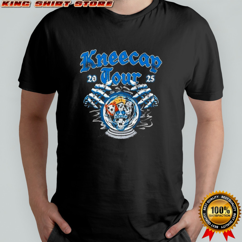 Kneecap Tour 2025 Globe Hands T-shirt
